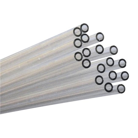 Gsc GSC 584265 1 lbs Ginsberg Scientific Flint Glass Tubing - 3 mm ID x 5 mm OD x 24 in. - Pack of 21 584265